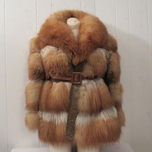 Vintage Fox Fur Coat